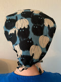 Cats With Tan Pumpkins Scrub Hat- Style 1