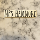 Name Decal