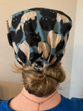 Cats With Tan Pumpkins Scrub Hat- Style 1