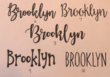 Name Decal