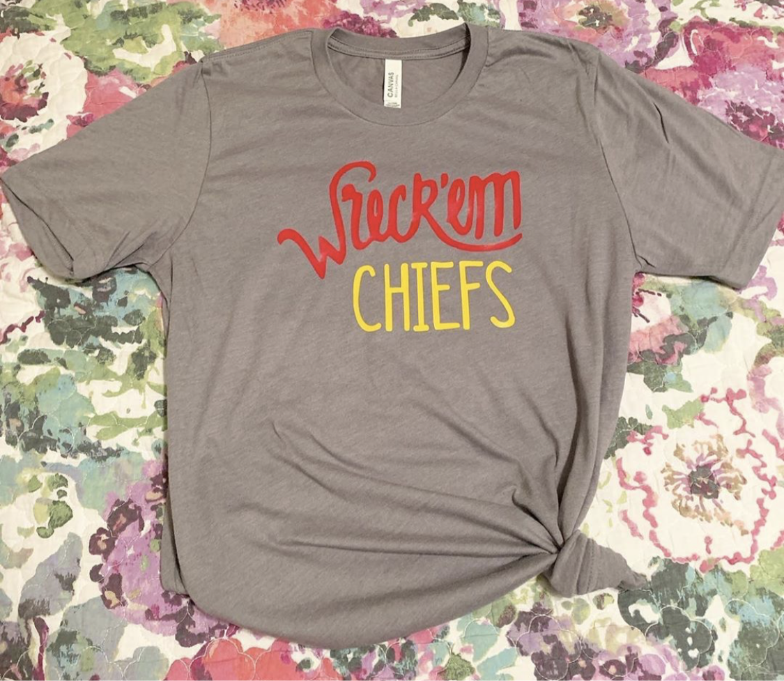 wreck em chiefs sweatshirt