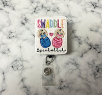 Swaddle Specialist Babies-with Paci