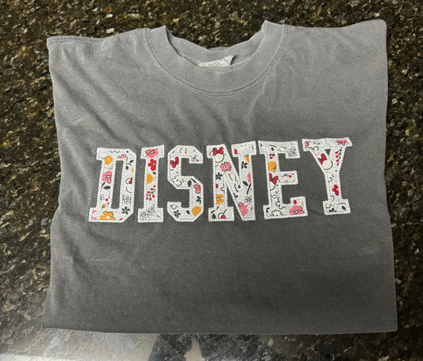Magical Mouse Place Embroidery Long Sleeve T-Shirt