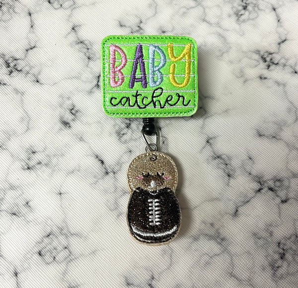 Baby Catcher Football With Paci-2 Piece