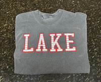 LAKE Embroidery Short Sleeve T-Shirt