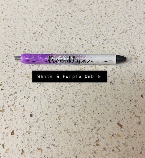 Ombre Glitter Pen