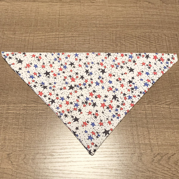 White Patriotic Stars