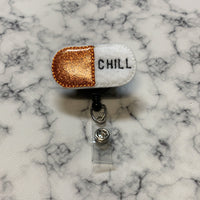 Chill Pill- Dark Orange