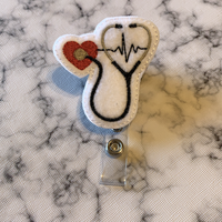 Stethoscope With EKG- White