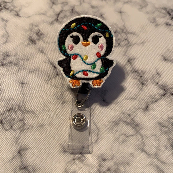 Penguin With Lights