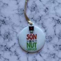 Nut Cracker Elf Ornament