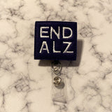 End Alzheimer's Awareness- Dark Navy