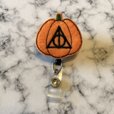 Wizard Deathly Triangle Pumpkin