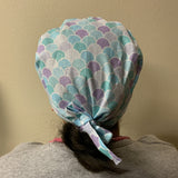 Mermaid Scales Scrub Hat- Style 1