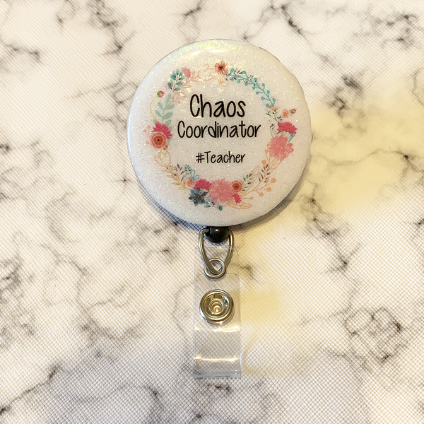 Chaos Coordinator #Teacher Acrylic