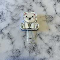 Polar Bear Paper Clip