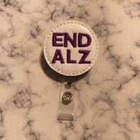 End Alzheimer's Awareness- White