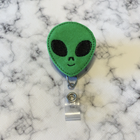 Alien Face- Green