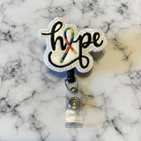 Hope- Rainbow Awareness Ribbon