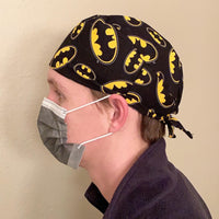 Bat Hero Scrub Hat- Style 3