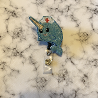 Nurse Narwhal-Blue