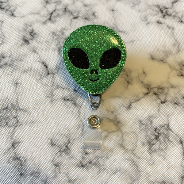 Alien Face- Green