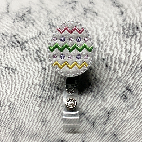 Easter Egg Chevron & Dots