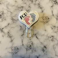 FCU Heart Paper Clip