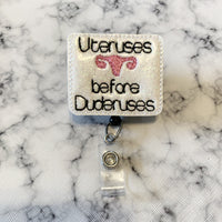 Uteruses Before Duderuses