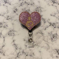 Lactation Heart- Lilac And Gold