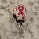 Fight Boxing Glove- Breast Cancer Awareness