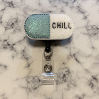 Chill Pill- Light Blue Green