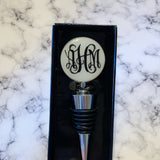 Vine Monogram Wine Stopper