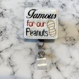 Famous For Our Peanuts